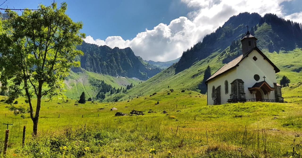 Hotel Le Ferraillon Абонданс Екстериор снимка